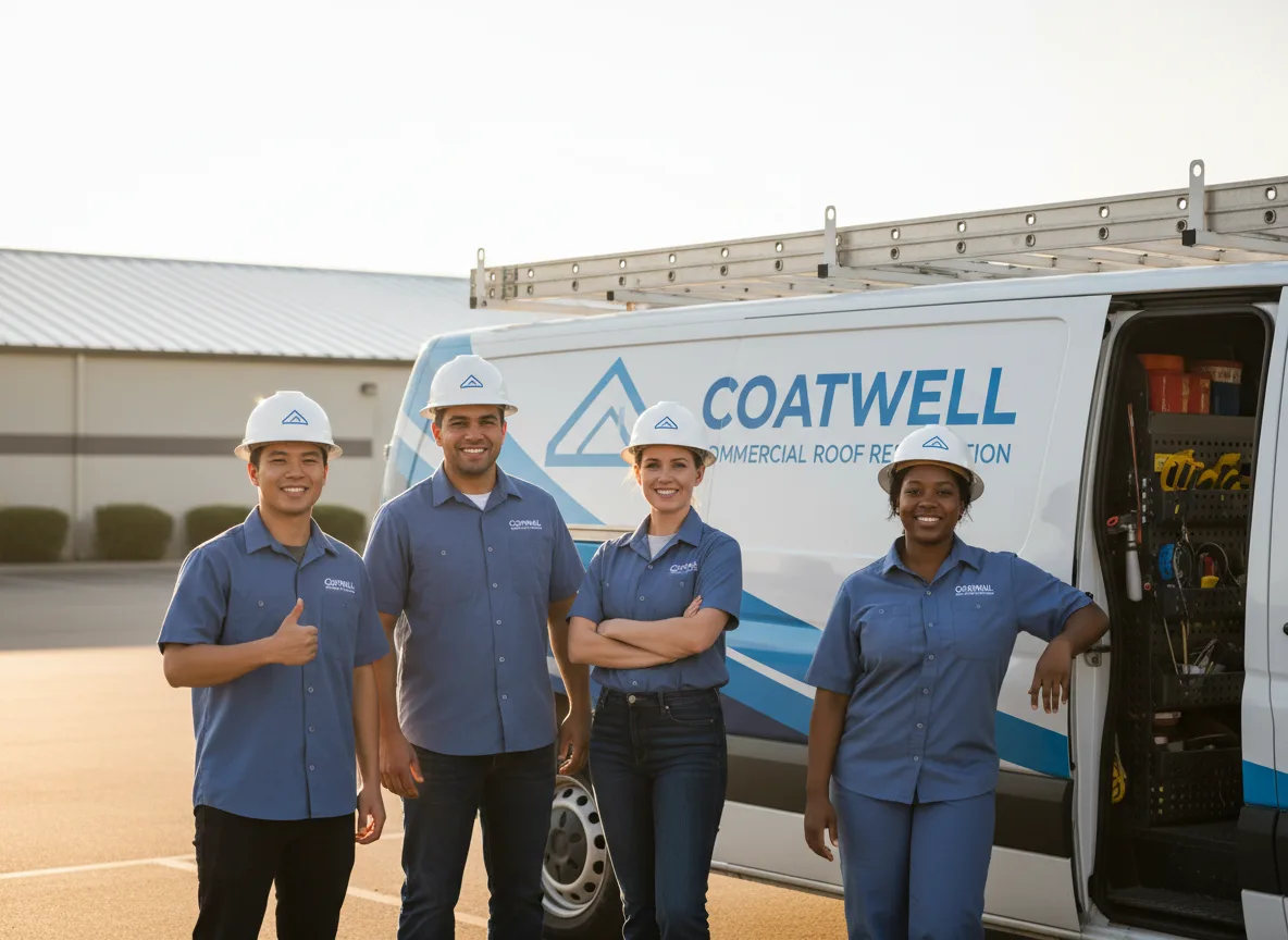 Commercial roof coating company in Preston, MD